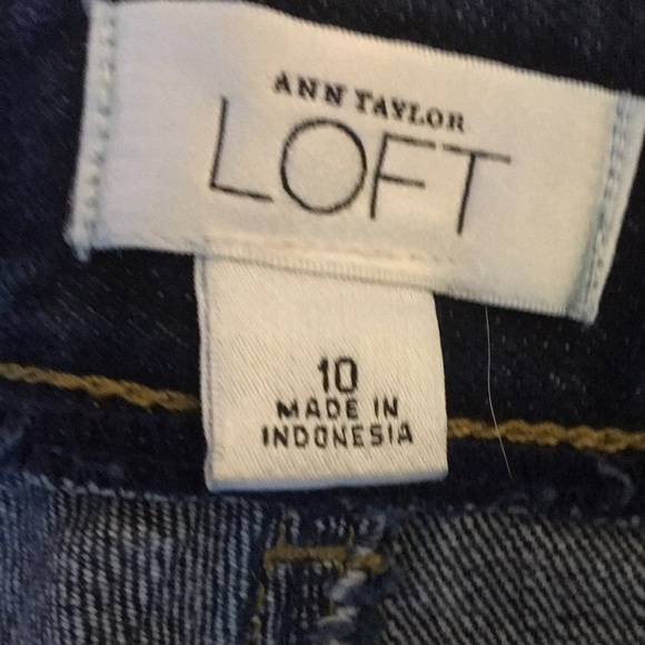 Vintage LOFT Straight Leg Jeans Size 10 - Picture 2 of 6